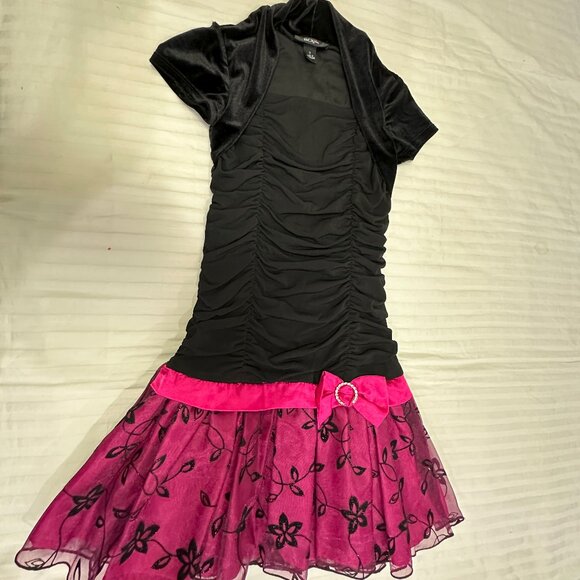 🦚🦚🦚 BCX GIRL GIRLS DRESS SIZE 7 🦚🦚🦚